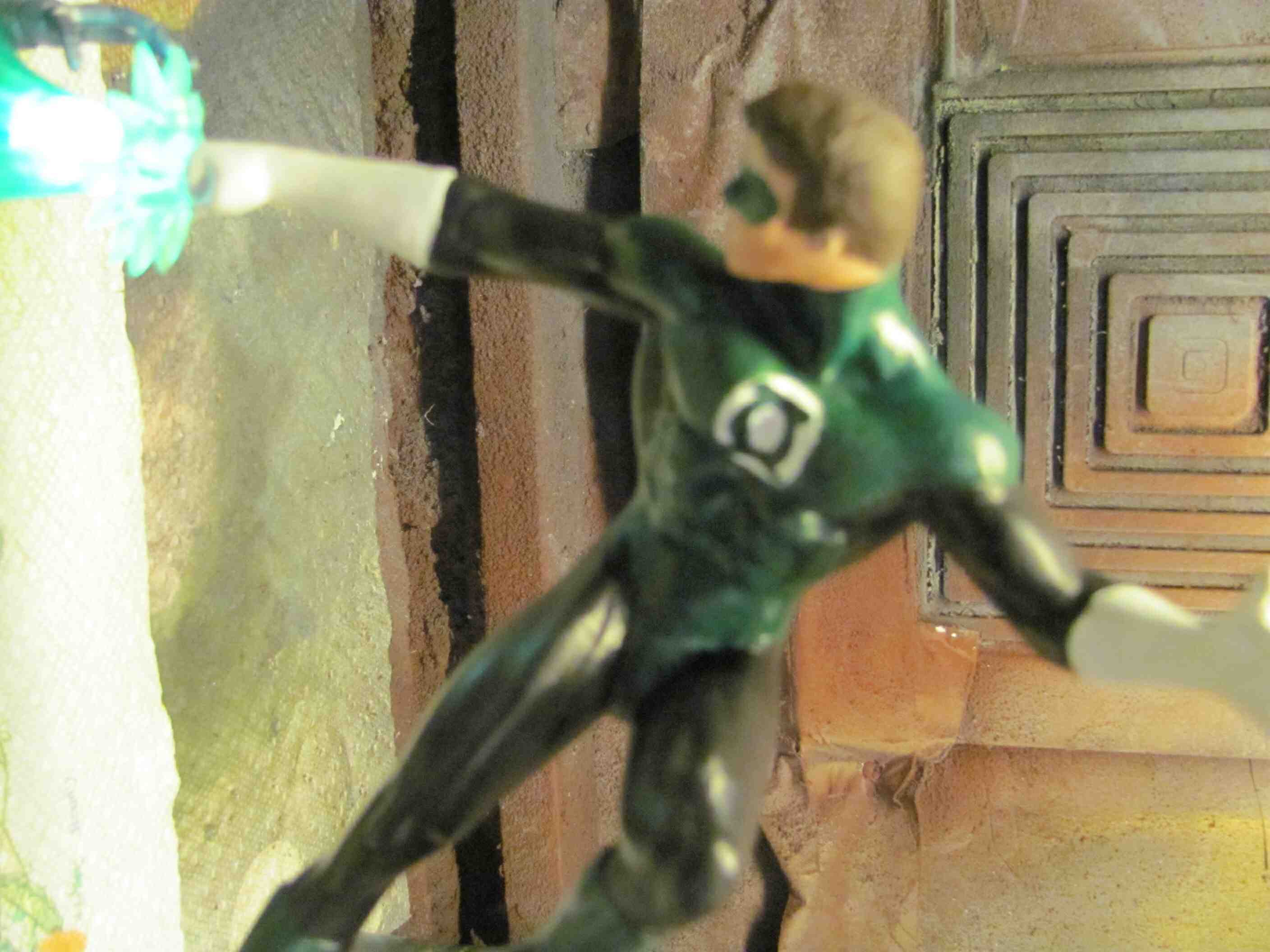 green lantern airplane toy